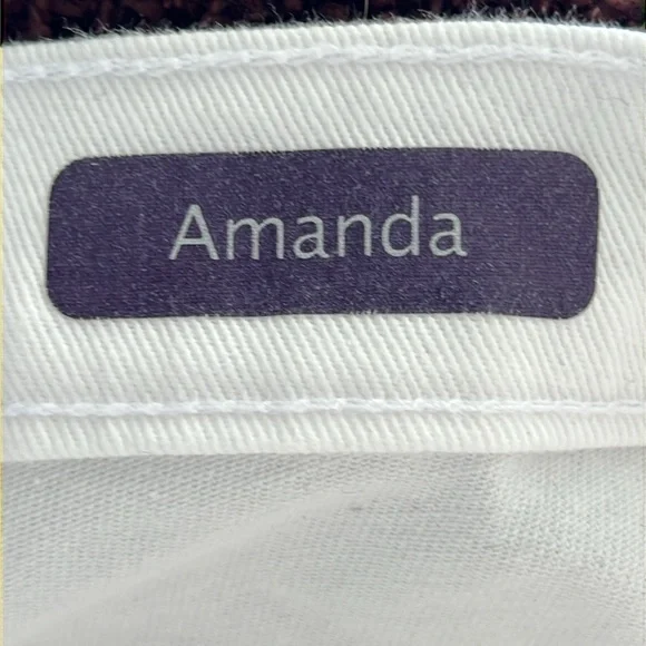 20w Gloria Vanderbilt white Amanda jeans. New without tags. Never worn. - Picture 4 of 5